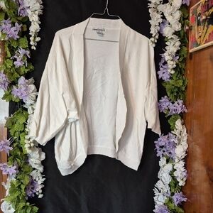 Serengeti Cream Open-Front Women's Cardigan